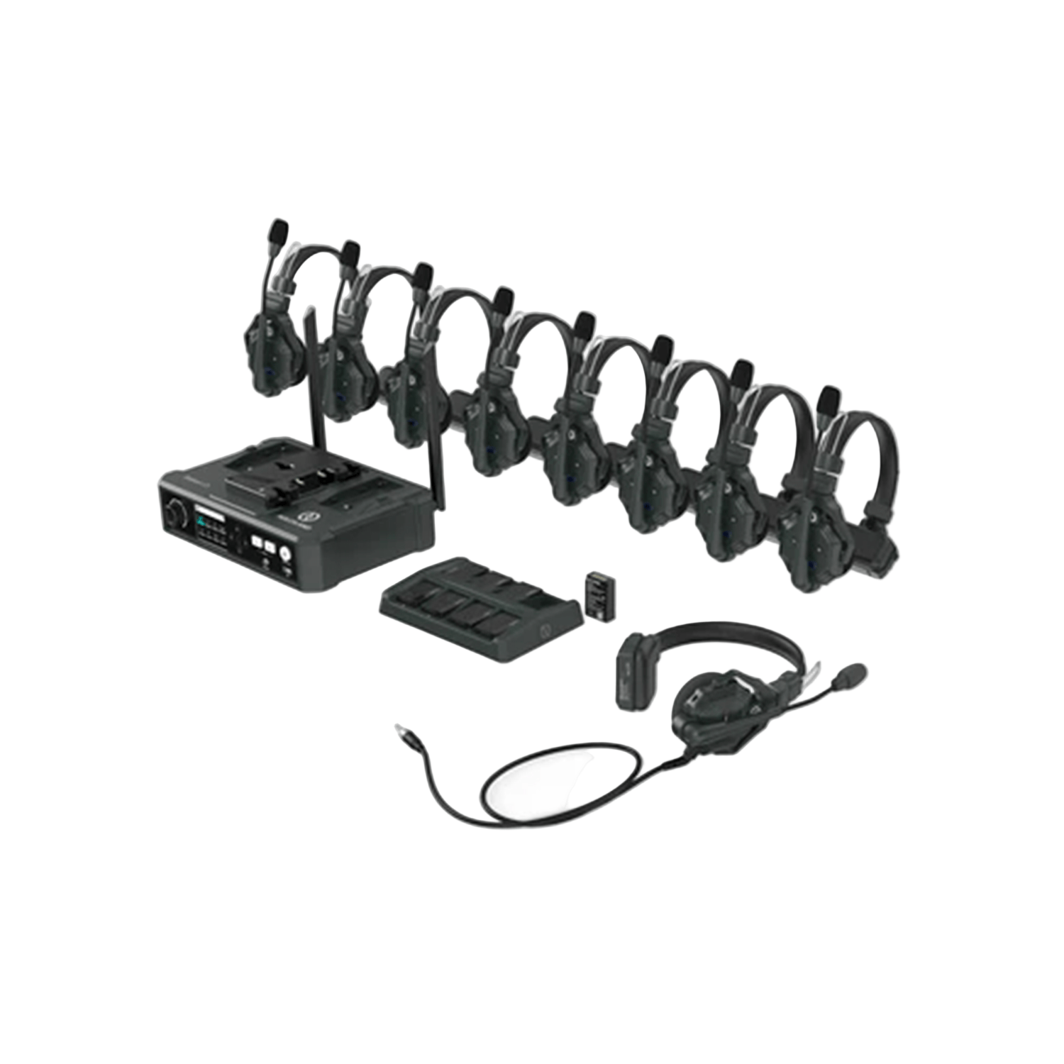 Hollyland Solidcom C1 Hub8S – 簡単セットアップ式 全二重ワイヤレス