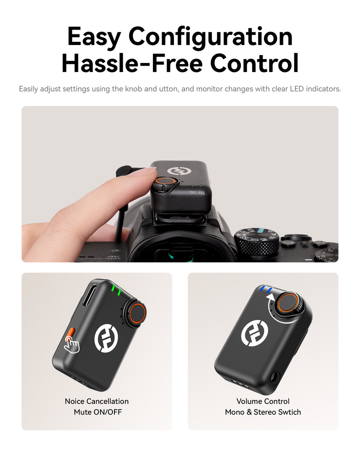 HOLLYLAND LARK M2 カメラ用 LARK M2 Wireless Microphone - An Ultra HOLLYLAND LARK M2 カメラ用 LARK M2 Wireless Microphone - An Ultra