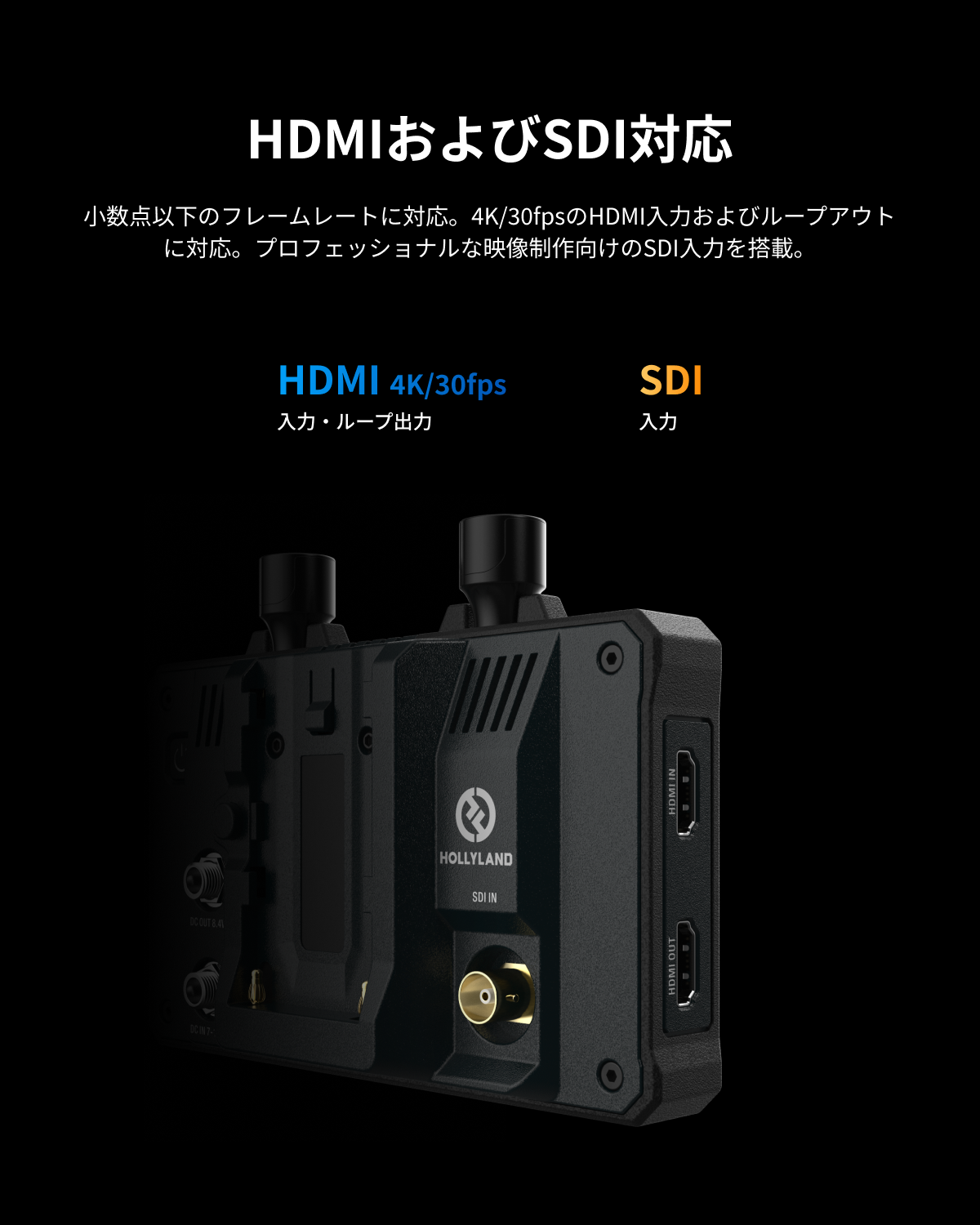 Hollyland Mars M1 Enhanced – 5.5インチ1000nitフィールドモニター兼