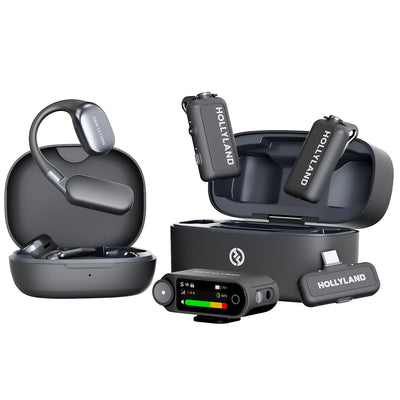 Hollyland LARK MAX 2 - ワイヤレス ラベリア マイク (在庫あり、注文後 36 時間以内に発送)